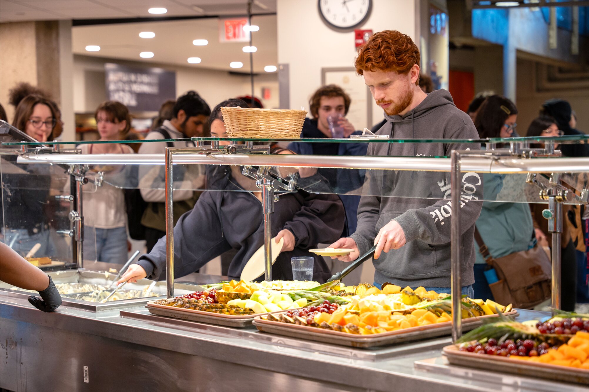 Campus Dining Hall Food